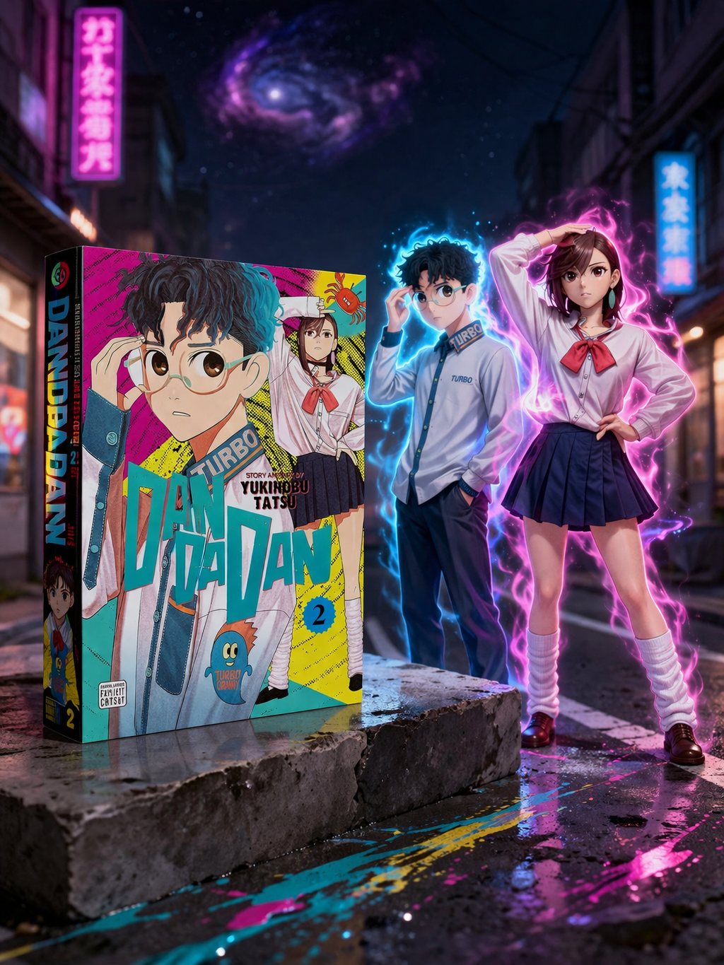 Dandadan Vol. 2 Manga by Yukinobu Tatsu